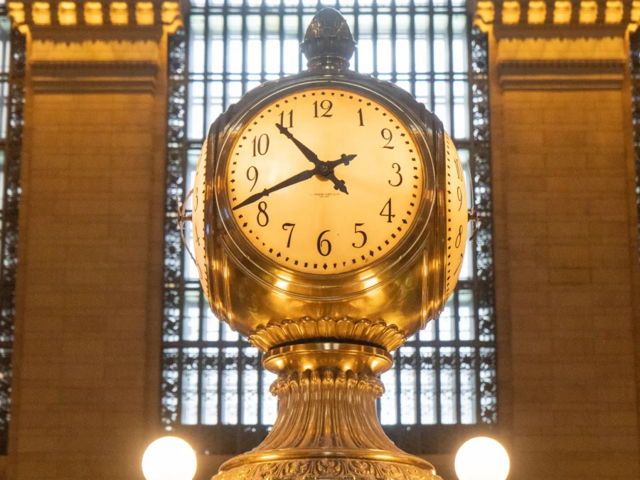 Die berühmte Uhr in der Haupthalle der Grand Central Station